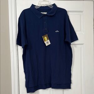 Drake Men’s Navy Blue Polo